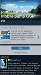Mobile Screenshot of gsmpumpcontroller.blogspot.com