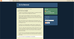 Desktop Screenshot of cecedenowai.blogspot.com