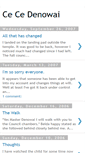 Mobile Screenshot of cecedenowai.blogspot.com