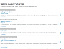Tablet Screenshot of onlinemommy.blogspot.com