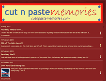 Tablet Screenshot of cutnpastememories.blogspot.com