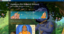 Desktop Screenshot of kripalujimaharaj.blogspot.com