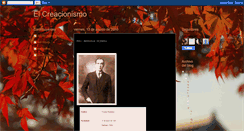Desktop Screenshot of creacionismonaerigijer.blogspot.com