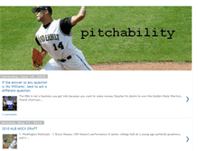 Tablet Screenshot of pitchability.blogspot.com