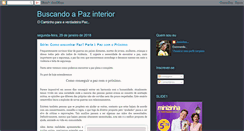 Desktop Screenshot of buscandoapazinterior.blogspot.com