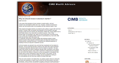 Desktop Screenshot of cimbadvisor.blogspot.com