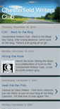 Mobile Screenshot of chesterfieldwritersclub.blogspot.com
