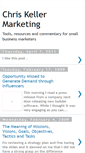 Mobile Screenshot of chriskellermarketing.blogspot.com