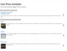 Tablet Screenshot of deri-lionpress.blogspot.com
