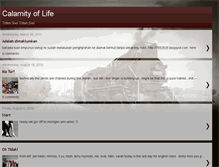 Tablet Screenshot of calamityoflife.blogspot.com