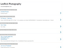 Tablet Screenshot of lesrickphotos.blogspot.com