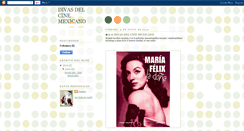 Desktop Screenshot of divasdelcinemexicano.blogspot.com