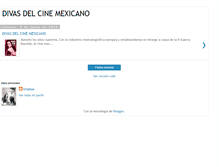 Tablet Screenshot of divasdelcinemexicano.blogspot.com