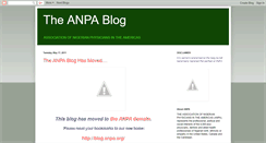 Desktop Screenshot of anpaorg.blogspot.com
