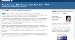 Desktop Screenshot of nextconnect.blogspot.com