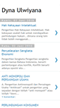 Mobile Screenshot of dyna-ulwiyana.blogspot.com