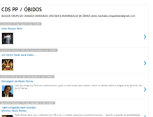 Tablet Screenshot of cdsppobidos.blogspot.com