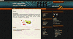 Desktop Screenshot of flashgamemakeras3.blogspot.com