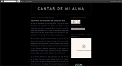 Desktop Screenshot of cantardemialma.blogspot.com