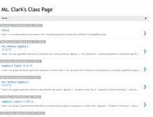 Tablet Screenshot of msclarksclasspage.blogspot.com