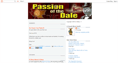 Desktop Screenshot of passionofthedale.blogspot.com