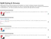 Tablet Screenshot of bynkdesign.blogspot.com