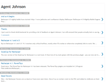 Tablet Screenshot of agentjohnsonresharper.blogspot.com