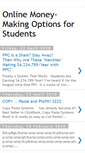 Mobile Screenshot of onlinemakingmoneyforstudents2010.blogspot.com