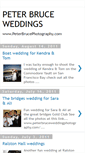 Mobile Screenshot of peterbruceweddings.blogspot.com