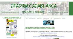 Desktop Screenshot of casablancatriatlon.blogspot.com