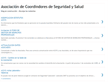 Tablet Screenshot of coordinadores-acsys.blogspot.com