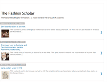 Tablet Screenshot of fashionscholar.blogspot.com