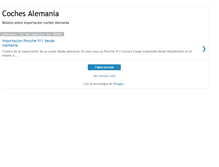 Tablet Screenshot of coches-alemania.blogspot.com