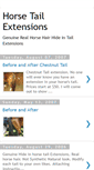 Mobile Screenshot of horsetailextensions.blogspot.com