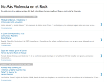 Tablet Screenshot of nomasviolenciaenelrock.blogspot.com