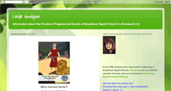 Desktop Screenshot of lindagoodgion.blogspot.com
