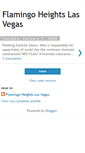 Mobile Screenshot of flamingoheightslasvegas.blogspot.com