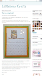 Mobile Screenshot of littlebearcrafts.blogspot.com