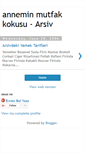 Mobile Screenshot of anneminmutfakokusuarsiv.blogspot.com