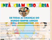 Tablet Screenshot of missaoinfancia.blogspot.com