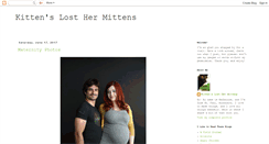 Desktop Screenshot of kittenslosthermittens.blogspot.com