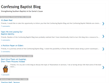 Tablet Screenshot of confessingbaptist.blogspot.com