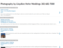 Tablet Screenshot of lloydleeweddings.blogspot.com