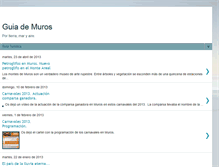 Tablet Screenshot of guiademuros.blogspot.com