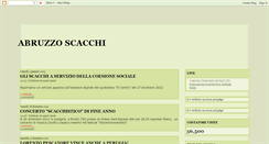 Desktop Screenshot of abruzzoscacchi.blogspot.com