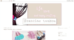 Desktop Screenshot of francinetoukou.blogspot.com