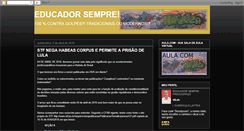 Desktop Screenshot of profcarlosalberto.blogspot.com