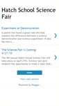 Mobile Screenshot of d97hatchsciencefair.blogspot.com