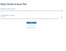 Tablet Screenshot of d97hatchsciencefair.blogspot.com