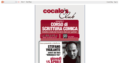 Desktop Screenshot of cocalosclub.blogspot.com